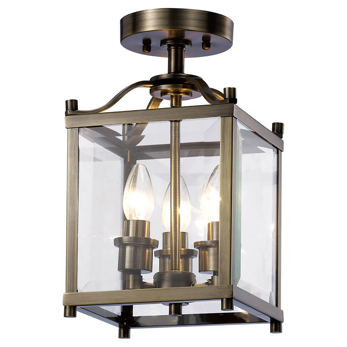 Chatsworth Semi Flush Lantern