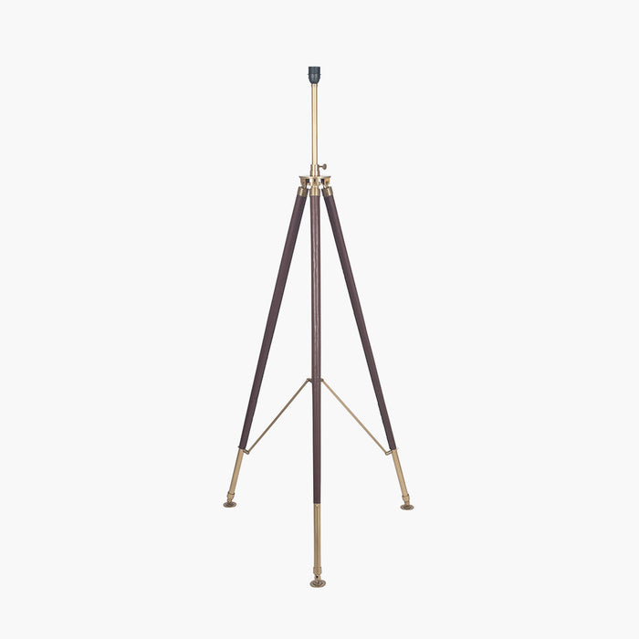 Acer Leather Tripod Lamp