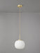 Olivia Large Single Pendant - Exclusive Lighting Ltd
