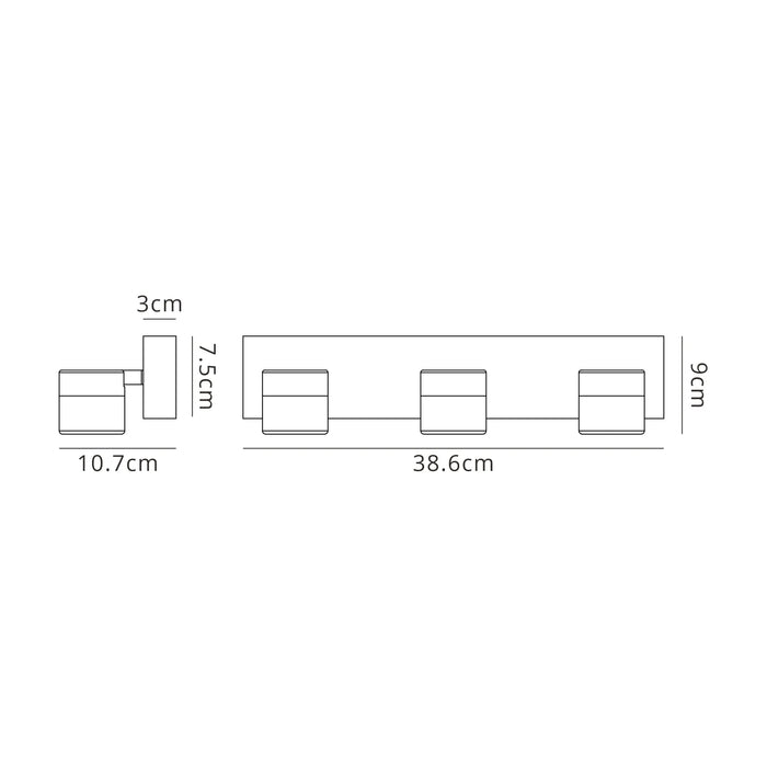 Bula Trio Wall Light 💧
