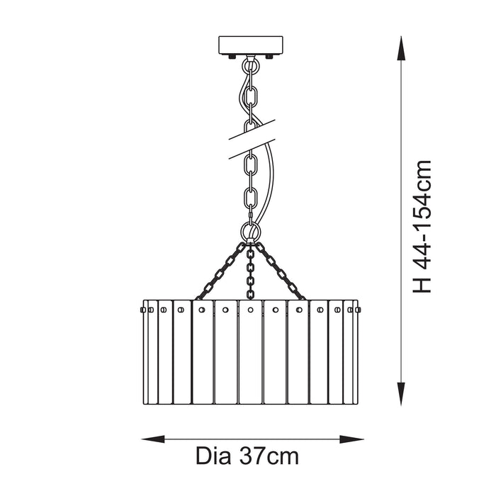Hada 37cm & 55cm Light Pendant