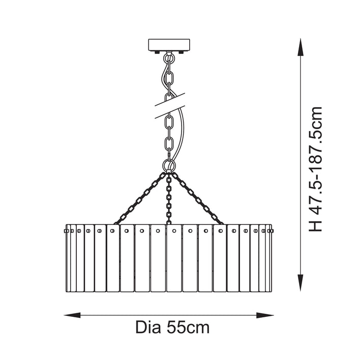 Hada 37cm & 55cm Light Pendant