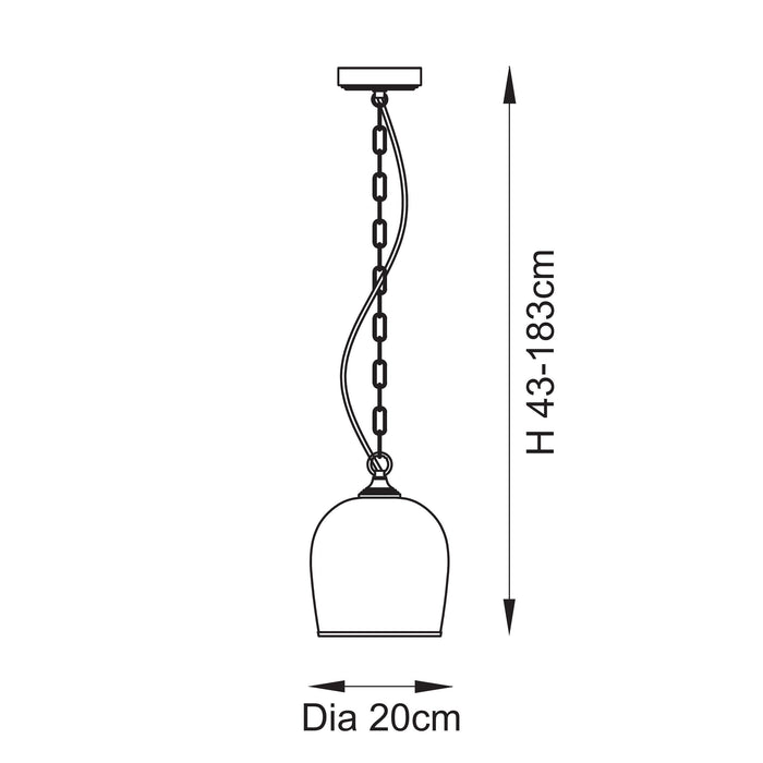 Eileen Single Pendant