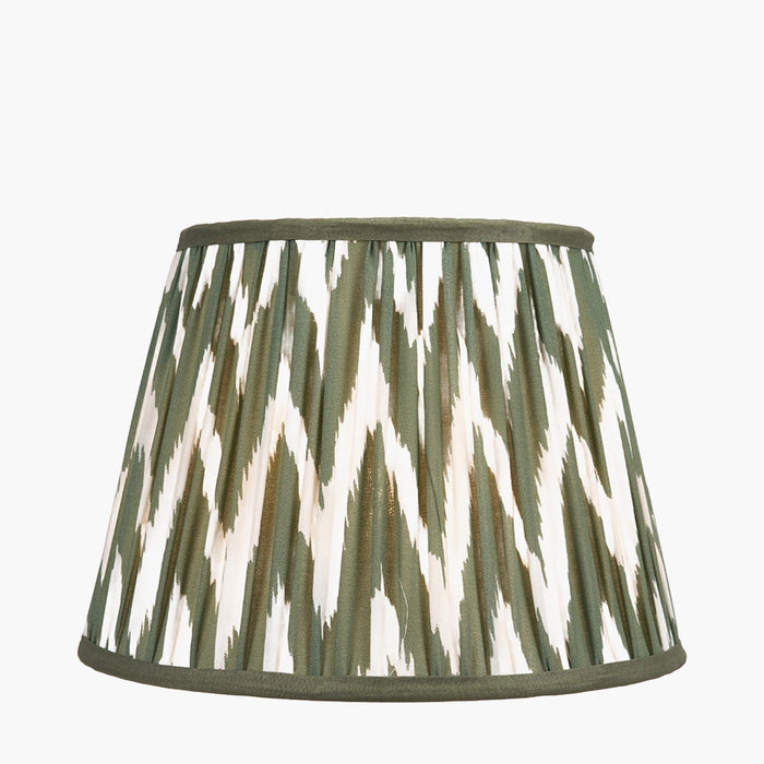 Presley Green Pleated Tapered Shade