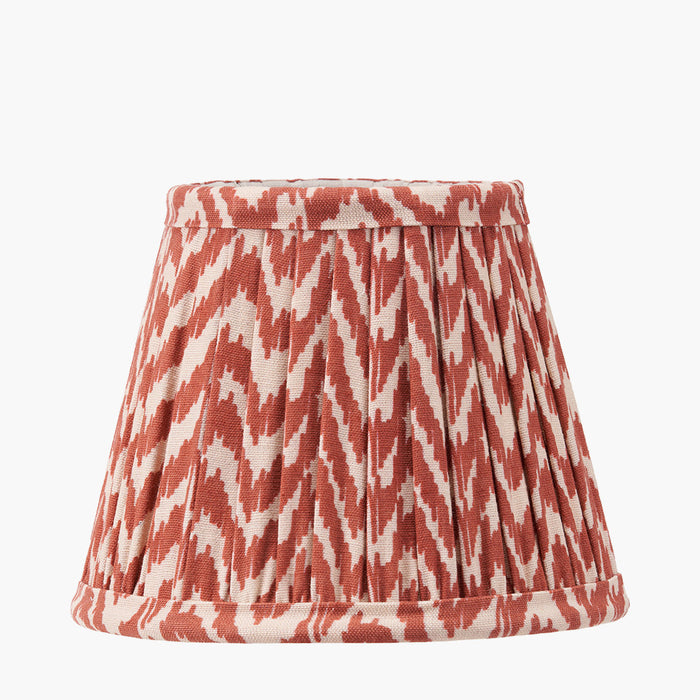 Madrid Red Pleated Shade 6.5" - 20"