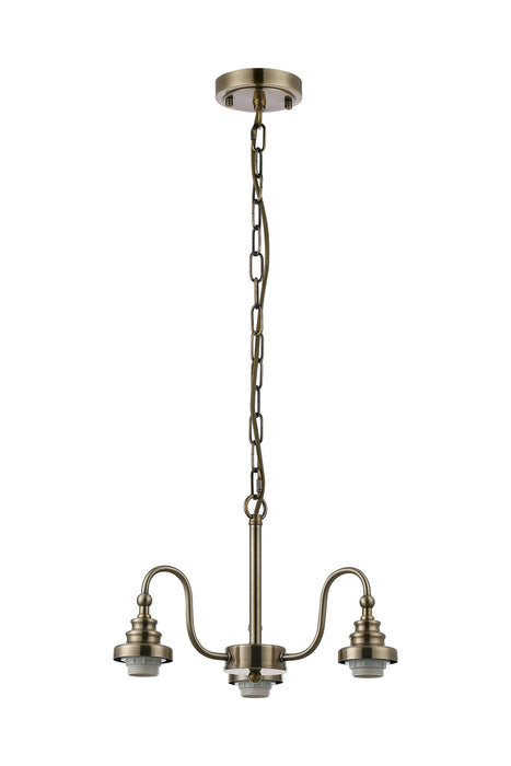 Ramsey 3 / 5 / 8 Light Pendant - FRAME ONLY (multiple colours)