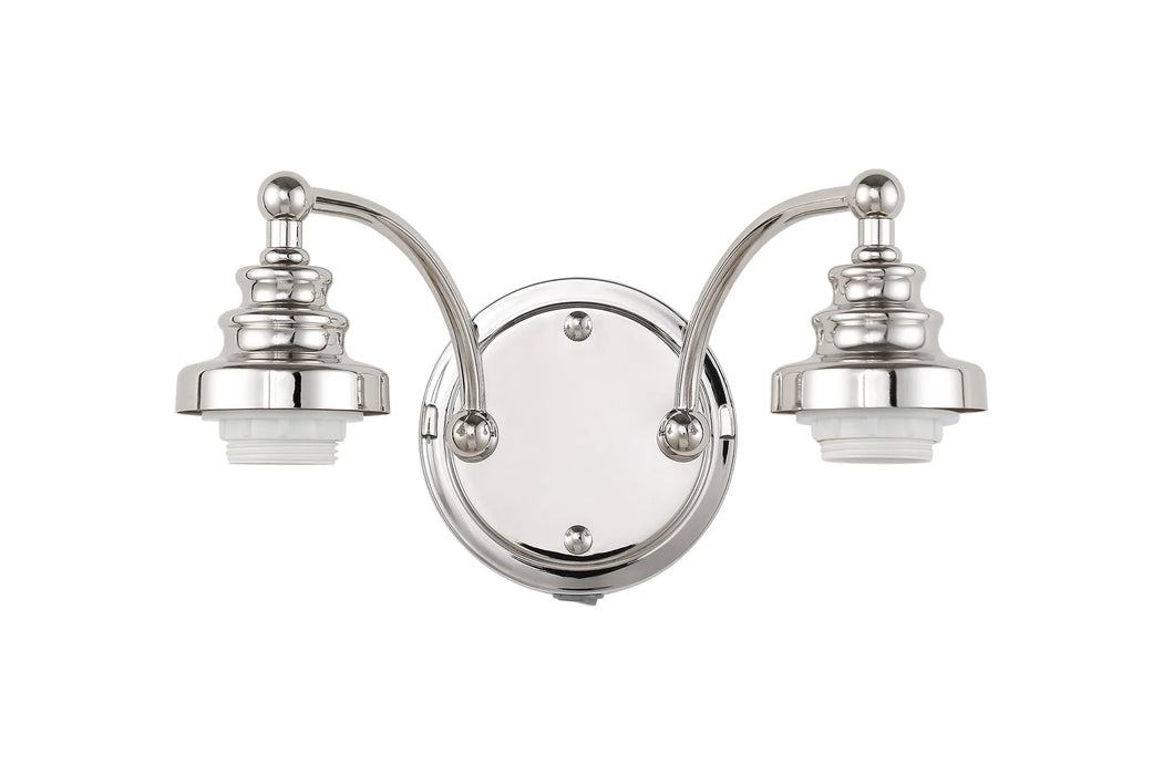 Ramsey Double Wall Light- FRAME ONLY (Multiple Colours)