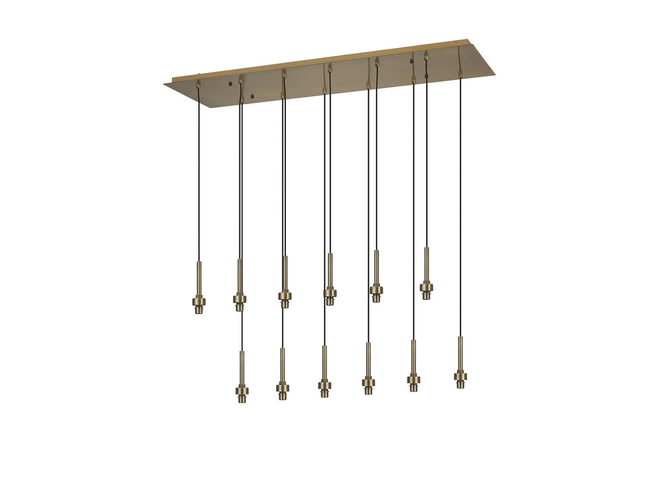 Azure 8 & 12 Light Rectangular BAR (Frame Only)