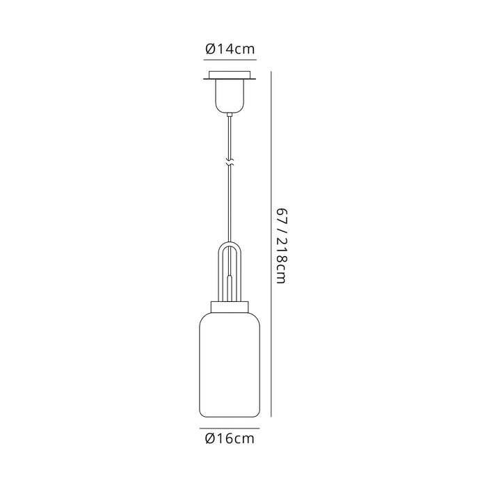 Armada Cylinder Pendant