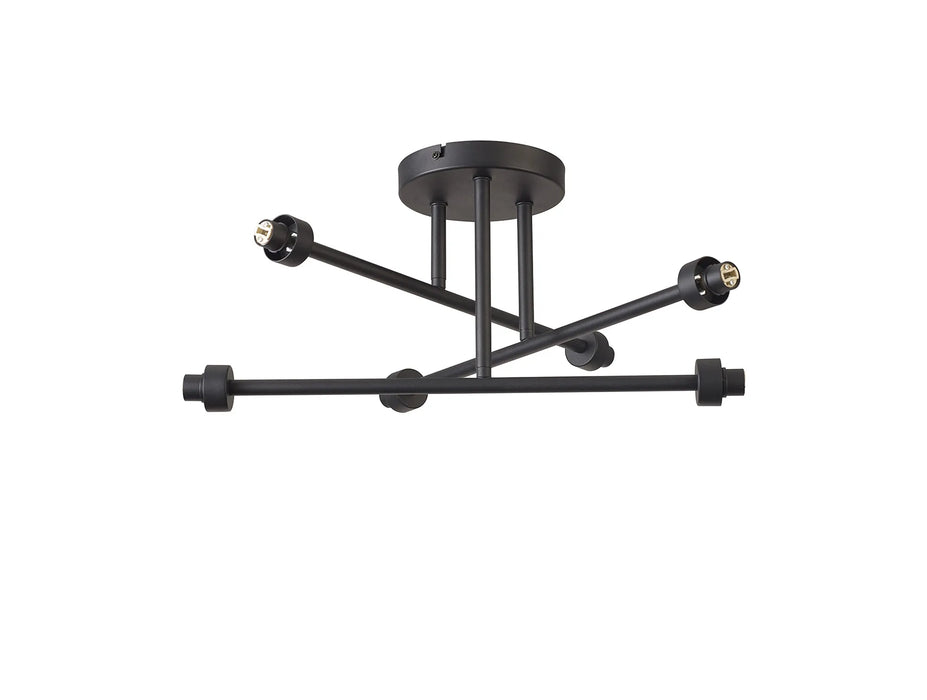 Azure Crossed Semi Flush (Frame Only)