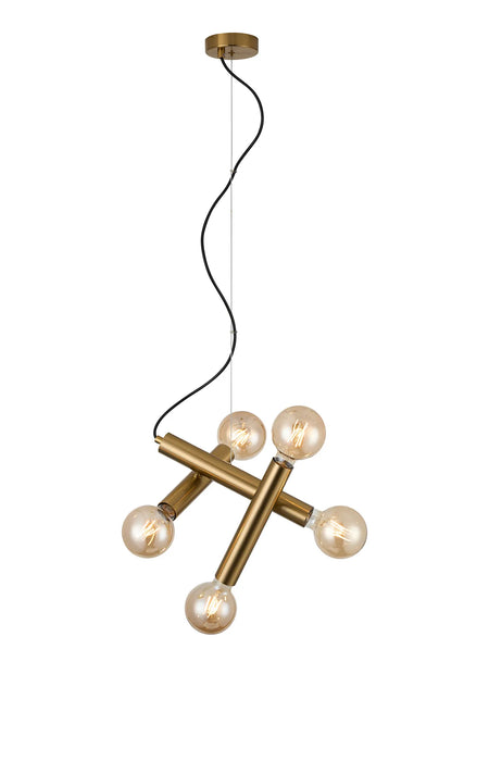 Cavalla 5 Light Angled Pendant