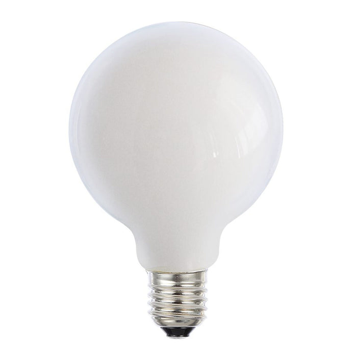 LED E27 8w Globe Opal Warm White 95mm / 125mm
