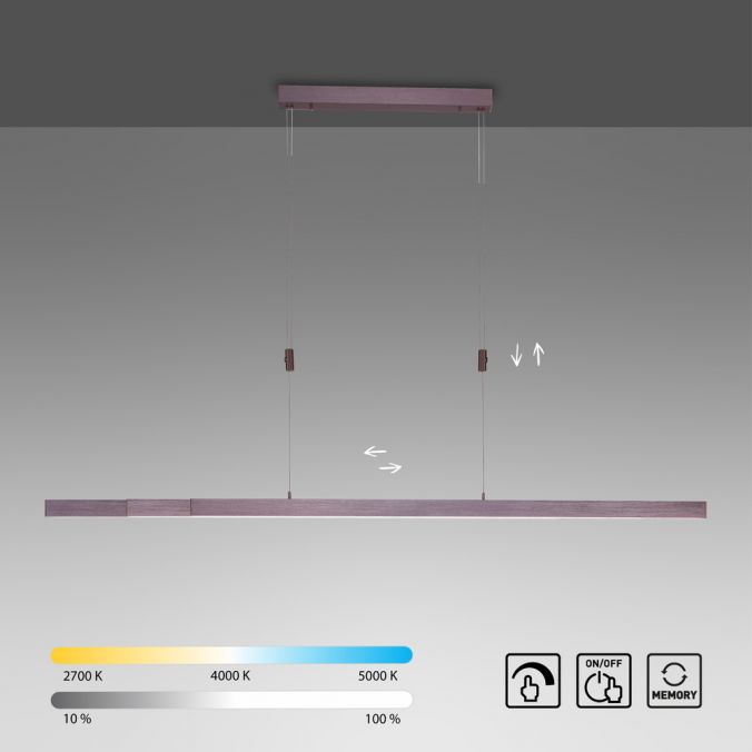 Luiza Extendable LED CCT Linear Bar