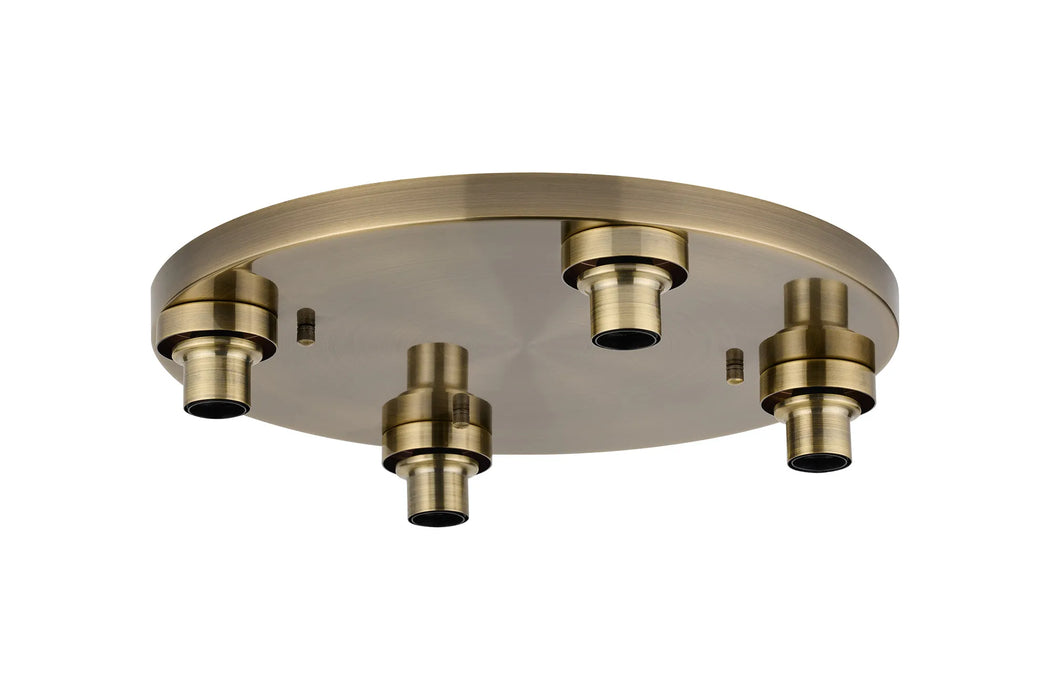 Krystos Round Flush (Frame Only) - 3 Light / 4 Light / 6 Light