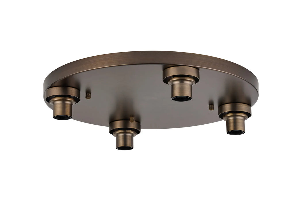 Krystos Round Flush (Frame Only) - 3 Light / 4 Light / 6 Light