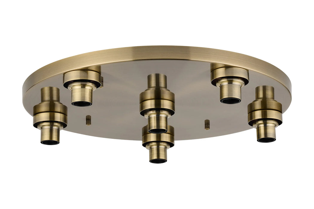 Krystos Round Flush (Frame Only) - 3 Light / 4 Light / 6 Light