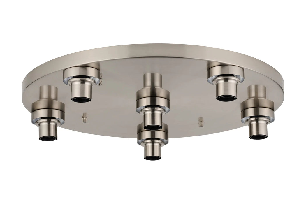 Krystos Round Flush (Frame Only) - 3 Light / 4 Light / 6 Light