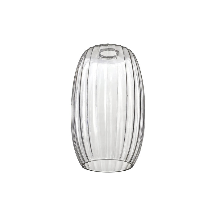 Krystos Ribbed Tubular Glass Shade