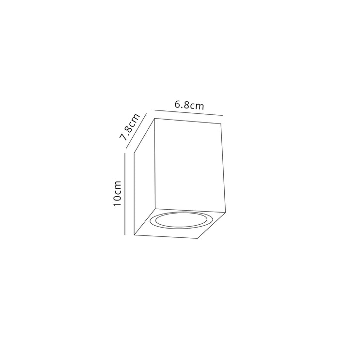 Tomas Square Wall Light