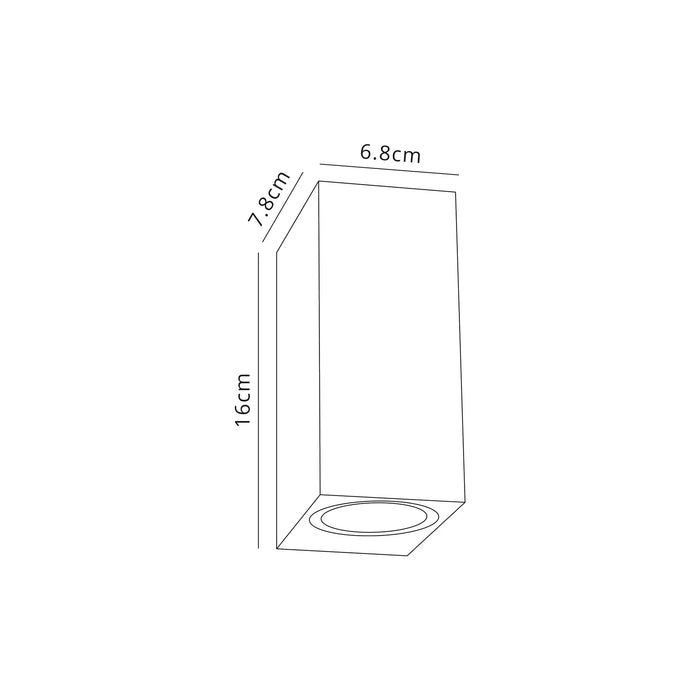 Tomas Square Wall Light