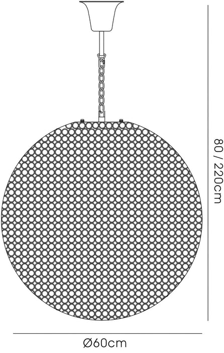 Alecia Medium Pendant