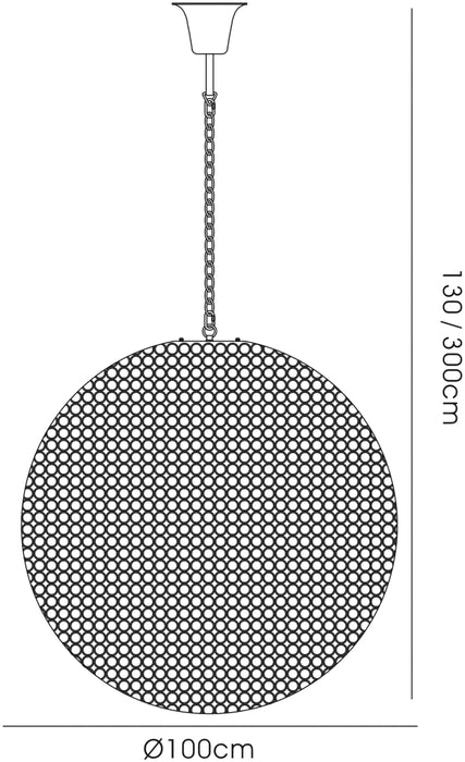 Alecia Large Pendant