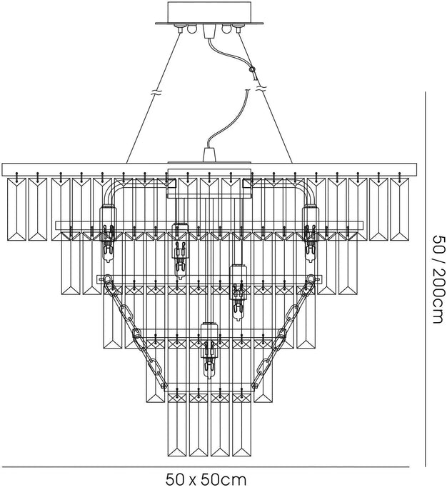 Regency Crystal Pendant