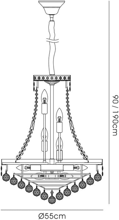 Opera Crystal Chandelier