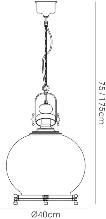 Bartha Ball Pendant