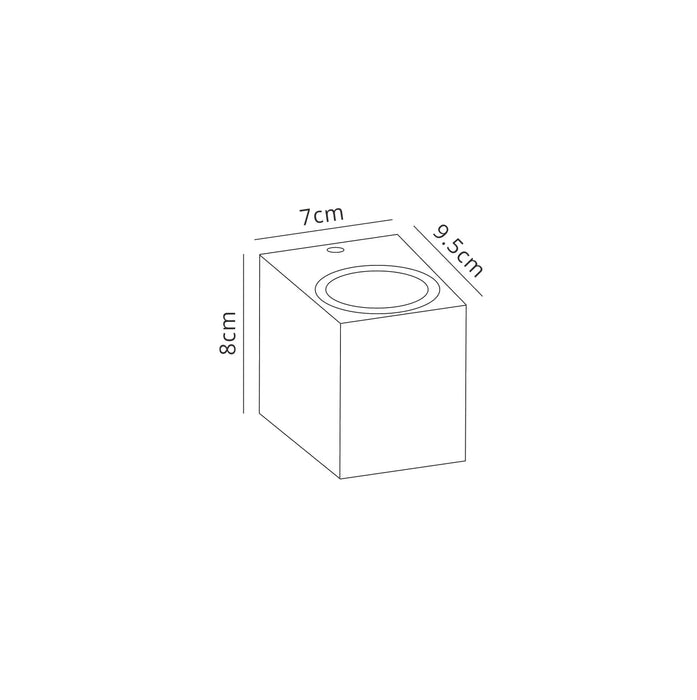 Kyda Square Wall Light