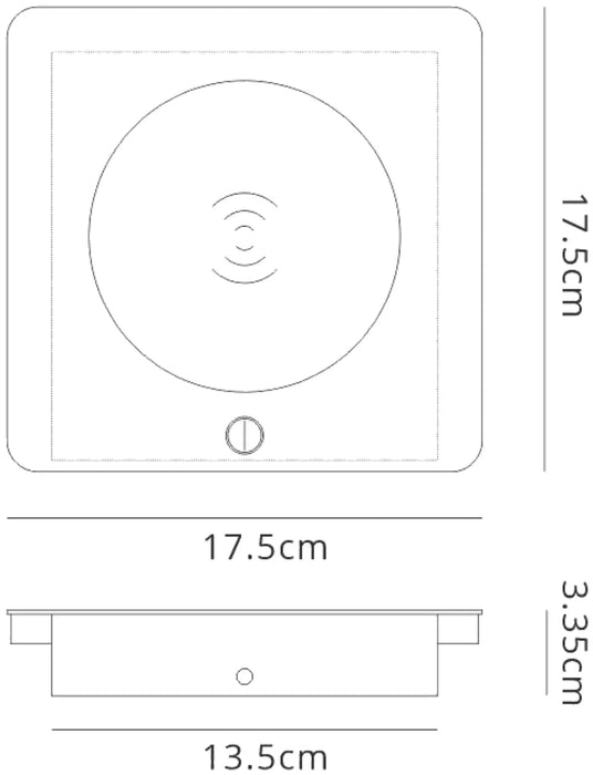 Zola Table Light - Wireless Charging