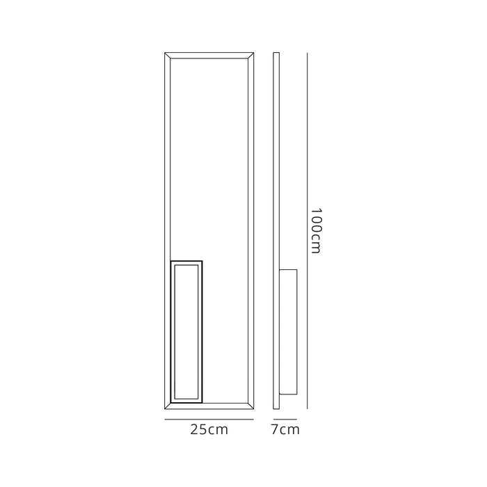 Tokyo White Wall Light