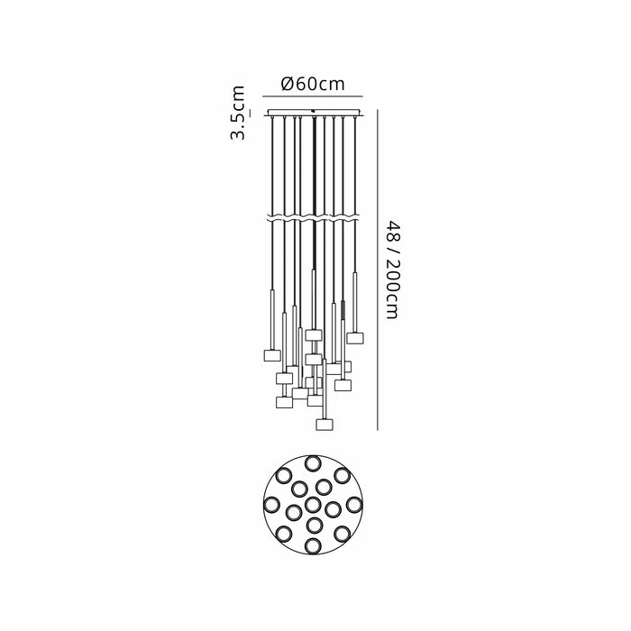 Mondo Round 14 Light Multicolour