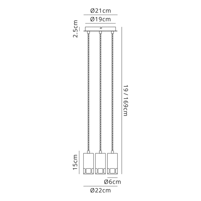 Sasha Cluster Pendant