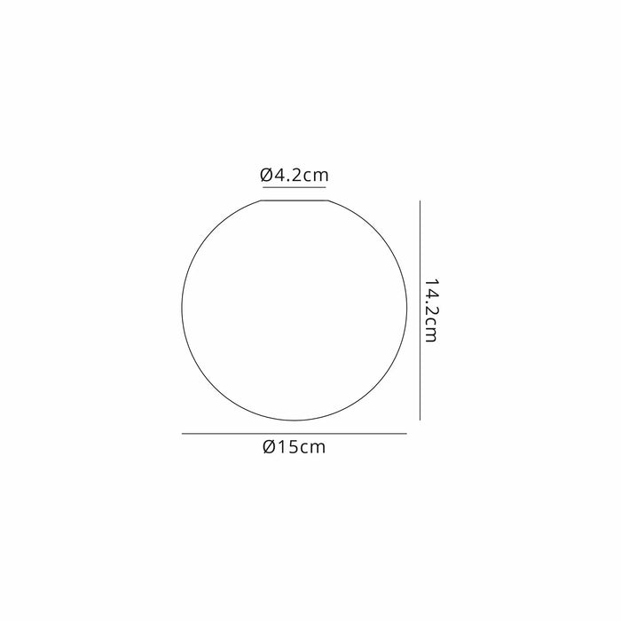Duncan Clear Segment Glass