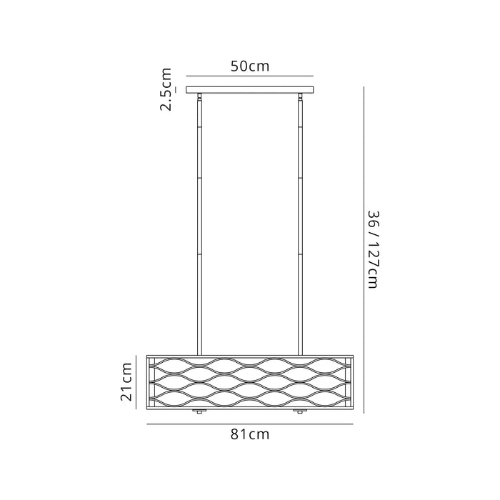 Loraline Bar Pendant