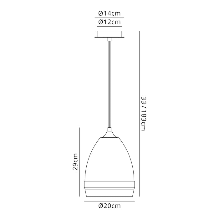 Weston Single Pendant