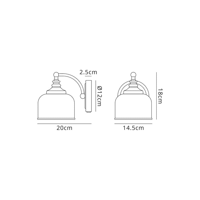 Ramsey Single Wall Light