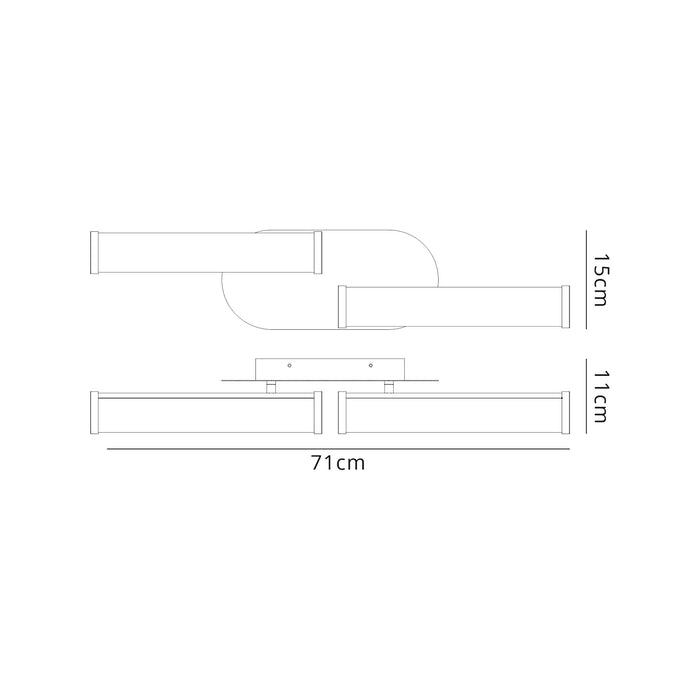Mellark LED Flush 💧