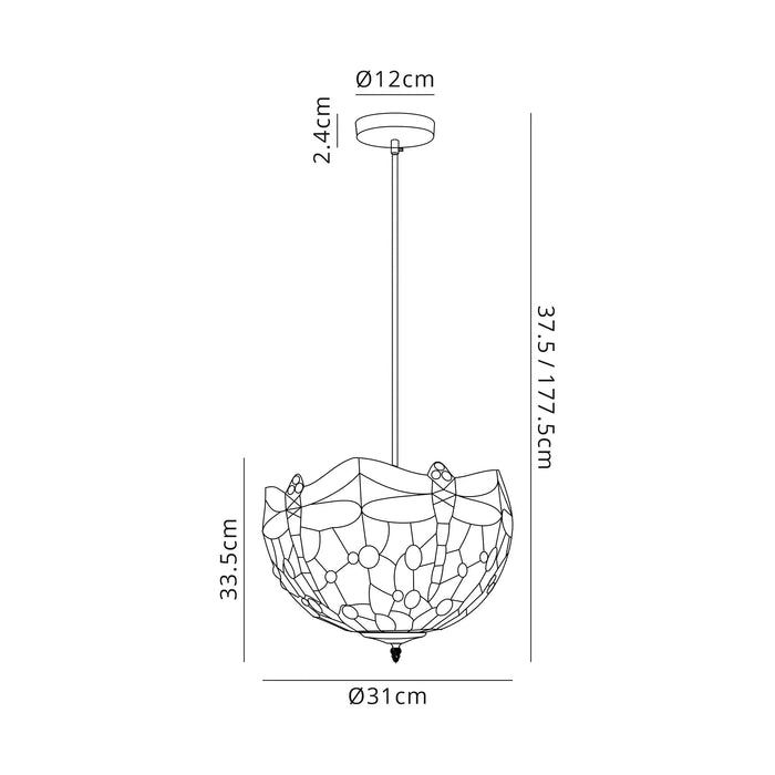 Dragonfly Single Pendant