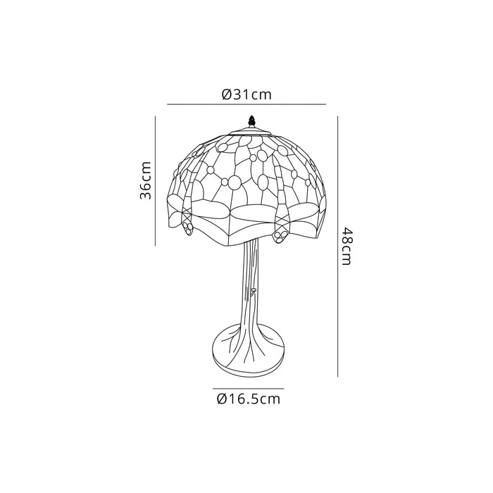 Dragonfly Medium Table Lamp