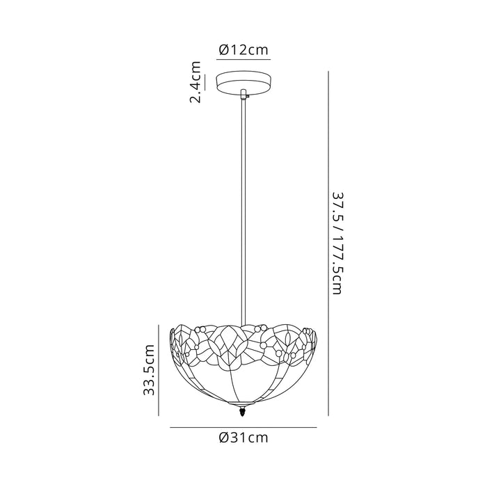 Odette Single Pendant