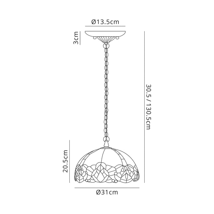 Odette Medium Pendant