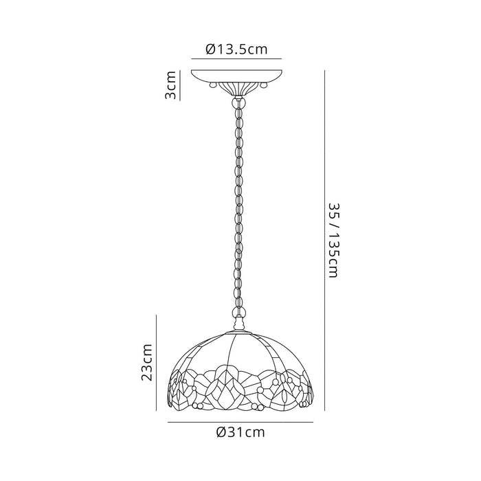 Odette Medium Pendant