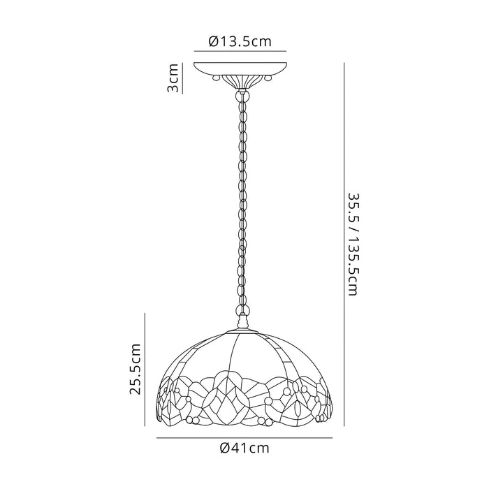 Odette Large Pendant