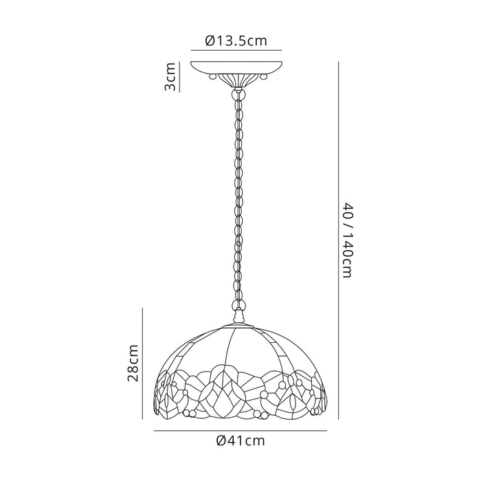 Odette Large Pendant