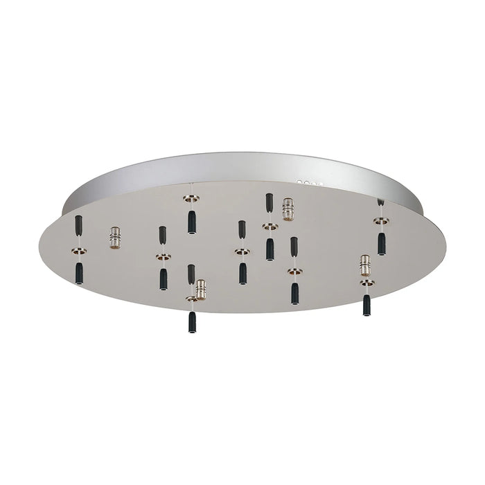 Lucas Round 9 DC Plug Canopy/Ceiling Rose Kit (FRAME ONLY - Driver Excluded)