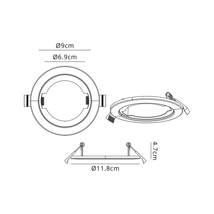 Wyatt Downlight ADAPTER ONLY