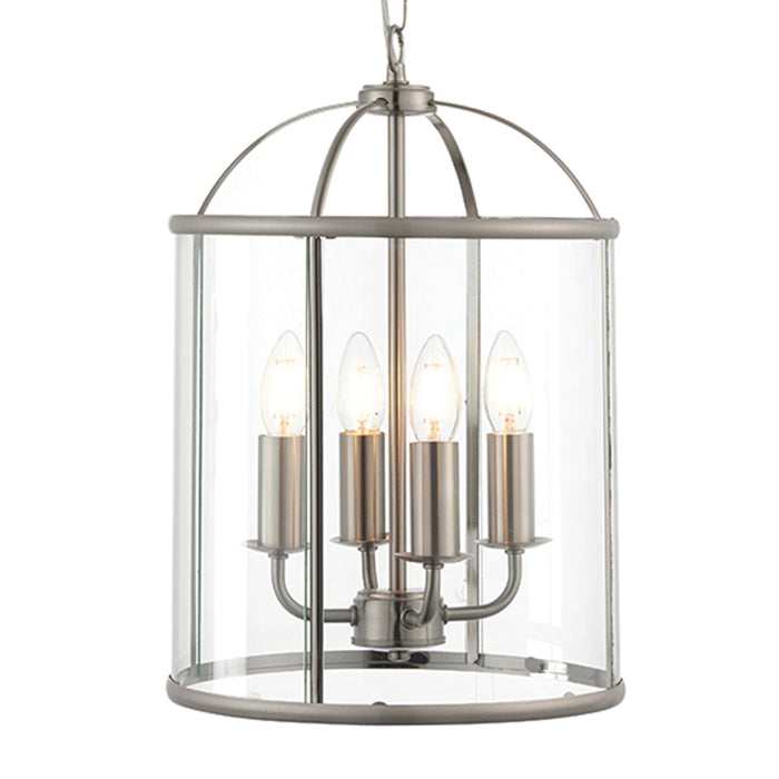 Abbey Clear Glass Lantern