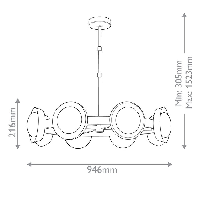 Alistair LED Pendant
